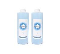 WQMEOR Solution de Nettoyage de Plancher d'aspirateur de Grande capacité 1L, Compatible avec ECOVACS Deebot。 N9+T10 OMNI/T10 Turbo/X1 Omni/X1 Turbo Solution de Nettoyage Rapide du Sol(1L 2pcs)