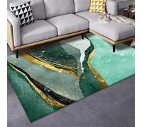 WQMMD décorez la Chambre 50X80CM Green Design Moderne Home Tapis De Créateur Decoration de Bureau Tapis d entrée Interieur