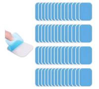 WQNNQW 60 PCS Gel Pads, Pad Patch Hydrogel, Gel Electrostimulation, Abs Électrodes Remplacement, Gel de Rechange pour Electrostimulateur Musculaire Abdominale