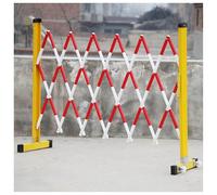 WQPMNYG Barrière de sécurité, Garde-Corps de Circulation rétractable, clôture de sécurité Mobile, barrière de signalisation Pliable pour la Construction et l'entretien, Garde-Corps d'isolement Porta
