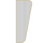 WQPMNYG Écran de confidentialité pour urinoir, cloison de Toilette, cloison de Protection Murale, Cadre en Acier Inoxydable et Panneau en Verre trempé, pour école/Bar (Couleur : Acier INOX