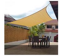 WQPMNYG Filet d'ombrage pour Jardin, terrasse, Patio, bâche en Maille résistante et Extensible, idéal pour créer Un écran Solaire, Jardins botaniques et espaces de Rangement, Beige, 2 x 4,6 m