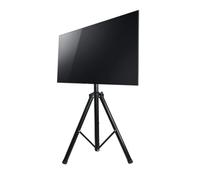 WQPMNYG Support de Meuble TV trépied pour téléviseurs de 32 à 50 Pouces, Support de Sol réglable en Hauteur avec VESA 420 x 400 mm, supporte jusqu'à 33 LB. Support TV réglable