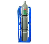 WQPMNYG Support Robuste pour Bouteille d'oxygène, Porte-Bouteille de gaz en Acier pour Atelier et Garage, étagère réglable 24 cm / 9,4 po - 31 x 30 x 100 cm / 12,2 x 11,8 x 39,4 po