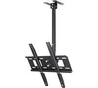 WQPMNYG Support TV, Support de Montage TV au Plafond, Compatible avec la Plupart des écrans LED de 26 à 60 Pouces, Support TV pour supermarché/hôtel/Salle de réunion/Centre Commercial