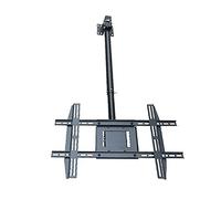 WQPMNYG Support TV, Support Mural télescopique réglable en Hauteur, Support de Plafond pour téléviseur, Support de Montage pour téléviseur Suspendu à Mouvement Complet, Convient aux téléviseurs de 3
