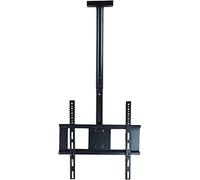 WQPMNYG Support TV, Support Mural TV, Support TV Mural réglable pour téléviseur de 32 à 60 Pouces, Support pivotant et inclinable, Support de Poteau TV pouvant Supporter jusqu'à 132 LB. Support TV