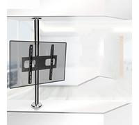 WQPMNYG Support TV Universel pour Plafond, Hauteur réglable, télécommande motorisée, Double Interrupteur, réglage de la Distance Entre Les Trous Gauche et Droit