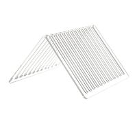 WQQYU6HKF Boîtier pour CD Support d'affichage de disque vinyle, support stockage CD triangulaire bureau, acrylique transparent organisateur fichiers magazines vertical Support pour disques