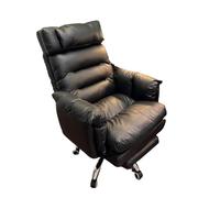 WQQYU6HKF Président exécutif Fauteuil de Bureau inclinable en Cuir Luxe for la Maison et Le, Fauteuil d'ordinateur Confortable Bureau à Domicile