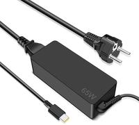 WQS-65W USB C Chargeur pour Lenovo ThinkPad X1 Carbon T14 T15 L14 T480 T490 T580 T590 E480 E490 E580 E585 E590 E595 Yoga C740 720 730 910 720-13IKB 730-13IKB Ordinateur Portable Alimentation Adaptate