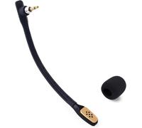 WQS-A40 Microphone de rechange compatible avec casque de jeu Astro A40/A40 TR pour PS5, PS4, Xbox One, Xbox Series X/S, PC, Mac, téléphone, réduction du bruit amovible de 3,5 mm