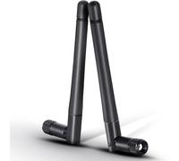 WQS-Antenne WiFi 2.4G/5G Dualband Antenne WiFi MIMO RP SMA Antenne WLAN 2 pièces pour Carte WiFi Cartes PCI WLAN Routeur sans Fil Bluetooth Multi-Way