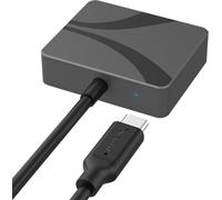 WQS-Boîtier USB-C pour SSD M.2 2230 PCIe NVMe, Vitesse de Transfert 10 Gbit/s, Prise en Charge UASP et Trim Compatible avec Windows, macOS, Linux (EC-NE30)