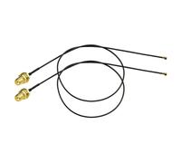 WQS-Cable Rallonge de Antenne WiFi Presa Micro Coassiale 0.25mm vers Femelle RP-SMA 30cm pour ESP32 Intel M.2 NGFF R¿¿seau Carte AX200NGW 8265AC 8265NGW 7265AC 9560AC Adaptateur WiFi