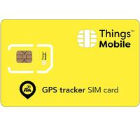 WQS-Carte SIM pour Tracker/Traceur GPS Personnel - - avec Couverture Mondiale et réseau Multi-opérateur GSM/2G/3G/4G, sans coûts Fixes. Crédit Non Inclus