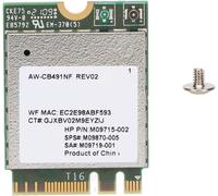 WQS-Carte WiFi RTL8821CE, Ordinateur Portable AW Cb491nf Nic, Interface M.2, Support BT4.2, Opération à Grande Vitesse, Peut être utilisé pour la Maison, Le Travail ou Les Voyages