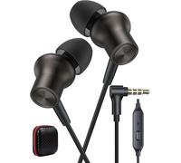 WQS-Casque avec câble pour ordinateur portable, PC, Chromebook, stéréo, magnétique, prise jack 3,5 mm, avec microphone, isolation phonique, pour Kindle Switch, Android, école, Galaxy A25, A23, A15, A