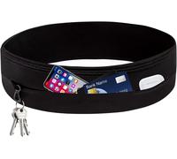 Wqs-Ceinture De Course Smartphone,Etanche Running Belt,Pour Entraînements De Gym, Jogging, Voyages Et Activités En Extérieur, Pochette De Course Pour Hommes Et Femmes(Noir-M)