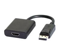 WQS-Chenyang Adaptateur DP vers HDMI,Adaptateur de câble de convertisseur de Moniteur d'affichage DP DisplayPort mâle vers HDMI Femelle