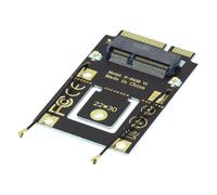 WQS-CY M.2 Key-A NGFF vers Mini PCI-E PCI Express convertisseur adaptateur pour carte sans fil 9260 8265 7260 AC Wifi