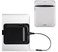 WQS-Lot de 2 Pochette Adhésive Disque Dur Externe pour Ordinateur Portable, Support de HDD 2,5" pour Seagate/Western Digital/Toshiba/LaCie -Noir Gris