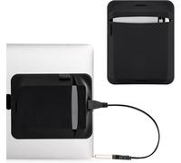 WQS-Lot de 2 Pochette Adhésive Disque Dur Externe pour Ordinateur Portable, Support de HDD 2,5" pour Seagate/Western Digital/Toshiba/LaCie -Noir