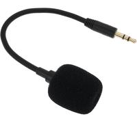 WQS-Microphone à Condensateur Omnidirectionnel TRS 3,5 Mm Longueur 17 Cm Compatible avec DJI émetteurs de Micro sans Fil