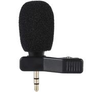 WQS-Microphone PC, Microphone à Condensateur Portatif HD Mini avec Microphone Jack 3,5 Mm Microphone en Aluminium, Microphone à Condensateur pour Enregistreur Vocal pour Téléphone Portable