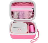WQS-Mini sac pour imprimante Memoking T02, Phomemo M02, M02S, M02 Pro, Q30S, pour imprimante Mini Pocket Ponek, support de stockage d'imprimante portable, pour papier et câble USB, valise uniquement