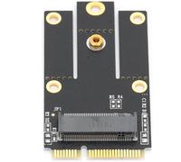 WQS-NGFF Key A M.2 vers Mini Carte Adaptateur PCI-E, NGFF vers PCI-E Converter Moudle, 7260 8260 8265 9260 AX200 AX210, pour Windows, pour Linux, pour Vista, pour Mac 10