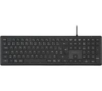 WQS-Perixx PERIBOARD-210, Clavier Pleine Taille - Connexion USB-A, Agencement AZERTY Français - Noir