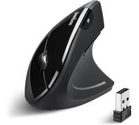WQS-Perixx Perimice-713N Souris Ergonomique Verticale Sans Fil pour droitier - 6 Boutons - Prévention Syndrome de la Souris
