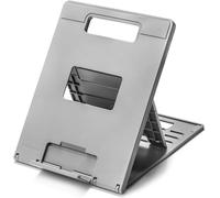 WQS-Rehausseur - Easy Riser Small 2.0 avec SmartFit, Ergonomique et Refroidissant, Pour Ordinateurs Portables, Tablettes, Ultrabooks, ChromeBooks et SurfaceBooks jusqu'à 14" (K50421EU)