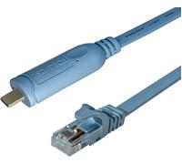 WQS-SH-RJ45B USB C vers RJ45 Câble de Console Avec FTDI Puce pour Routeur Cisco NETGEAR/Switches Support MacBook Pro/Air 2018 et Autres USB-C d'Ordinateurs Portables