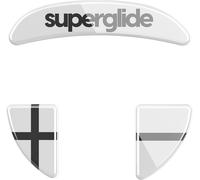 WQS-Superglide ¿ Patins de Souris en Verre Ultra résistant, Ultra Rapide, Lisse et Durable pour Xtrfy MZ1 sans Fil