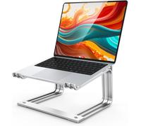 WQS-Support Ordinateur Portable Détachable ¿ Ventilé Support PC Portable Bureau Ergonomique, Refroidisseur Efficace en Aluminium Durable, Laptop Stand Compatible avec MacBook Air Pro HP (10"-16")