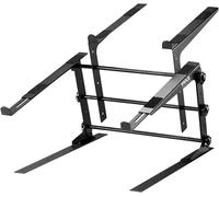 WQS-Support Ordinateur Portable, PC Portable, Laptop Stand, Support Laptop avec Hauteur Ajustable, Compatible avec Ordinateurs/Tablette/Table de mixage DJ/Gaming, Noir