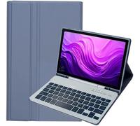 WQS-¿¿tui avec clavier pour iPad mini 2/3/4/5 7,9" avec clavier magn¿¿tique amovible sans fil Bluetooth QWERTY pour iPad mini 2/3/4/5, violet