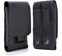 Wqs-Universal Tactical Molle Holster Army Mobile Phone Belt Pouch Edc Security Pack Carry Accessory Kit Waist Bag Case Compatible Iphone 13/14/15/16 Series & Samsung Galaxy S24, A-Series