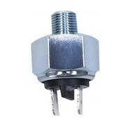 WQSING Interrupteur de feu stop arrière hydraulique DS-272191 compatible avec Harley Davidson Sportster Softail Touring Dyna Super Electra Glide Road King FXR Deluxe Fat Boy Low Rider Heritage 72023