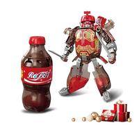 WQTHU Jouets Robots transformateurs de Bouteilles,2024 Nouveaux Jouets Robots transformateurs de Bouteilles de Boisson,Jouets Robots transformateurs de canettes de Soda (A)