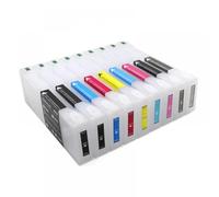 WQVXGKTI 700ML Empty Refill Ink Cartridge with Chip Compatible with P6000 P7000 P8000 P9000 Printers T8041 T8042 T8049 T804A(America. 9color)