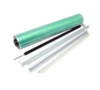 WQVXGKTI d'unité de Tambour, Brosse de Nettoyage OPC, Rouleau de Cire, Barre de Cire DU105 DU106, Compatible avec C1060 C1070L C2060 C2070L C3060(1set with B OPC)