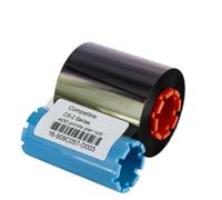 WQVXGKTI Ruban CS2 YMCKO Compatible avec l'imprimante de Cartes Hiti CS200 CS200e CS220, 2 pièces 400 Impressions