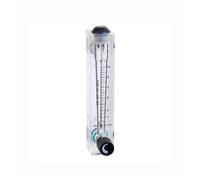 WQWGTLPLVN Débitmètre d'air rotamètre avec vanne de régulation, Plage de Mesure: m³/h/Min, 1/2" BSP mâle/1/4 BSP Femelle(48-480LPM)