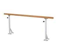 WQZzjm Barre de Danse, Barre de Ballet, Barre de Ballet au Sol pour Adultes, Enfants, Danse à Domicile ou en Studio, Exercice, Blanc.-2m (Blanc. 1,5m)