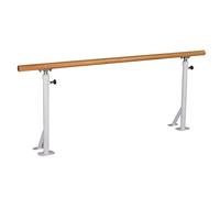 WQZzjm Barre de Danse, Barre de Ballet, Barre de Ballet au Sol pour Adultes, Enfants, Danse à Domicile ou en Studio, Exercice, Blanc.-2m (Blanc. 2m)