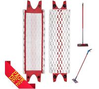 WR Serpillières Compatibles avec Balais Plats Vileda ULTRAMAX et 1-2 Spray. Pack de 2 serpillières