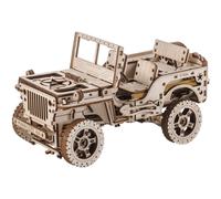 [WR309] Wooden City Puzzle 3D en Bois Jeep 4x4 570 pièces